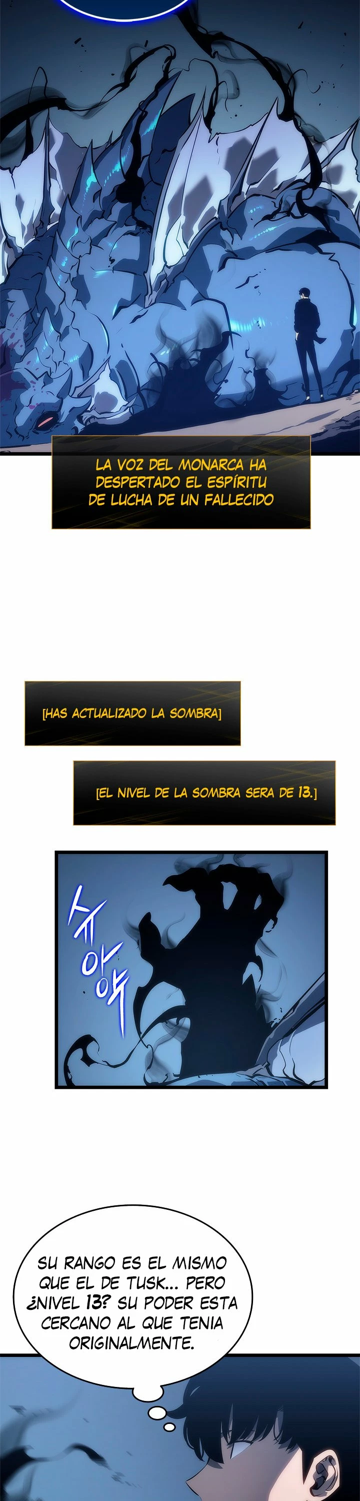 Solo Subiendo de level > Capitulo 122 > Page 321